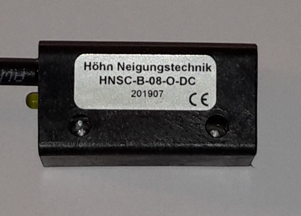 Neigungsschalter vom Typ HNSC-B-08-O-DC