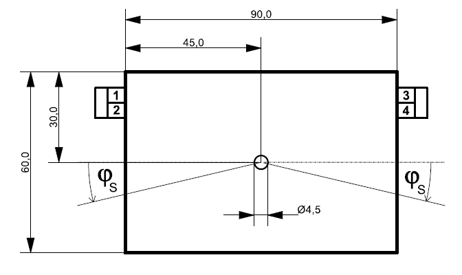 Maßzeichnung HNSC-A-MNR-AC