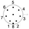 HNSC-D-01_Anschlussbelegung HNSC-D-01_Anschlussbelegung